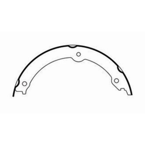 Centric Parts Centric Brake Shoes, 111.09430 111.09430